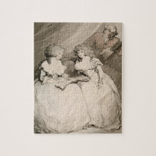 The Duchess of Devonshire and her Sister, the Coun Jigsaw Puzzle