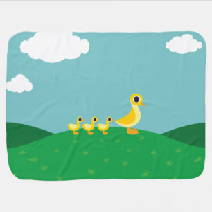 The Duck Family Baby Blanket