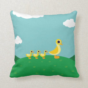 The Duck Family Cushion