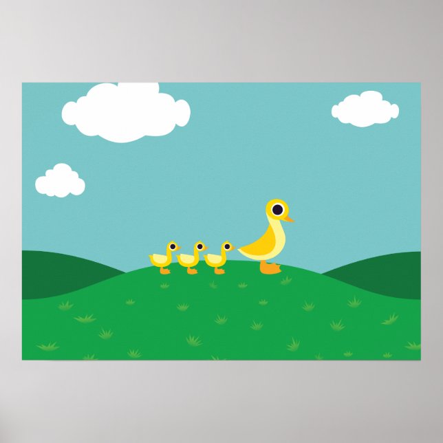 The Duck Family Poster (Front)