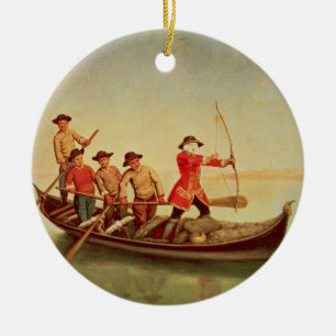 The Duck Hunt Ceramic Tree Decoration