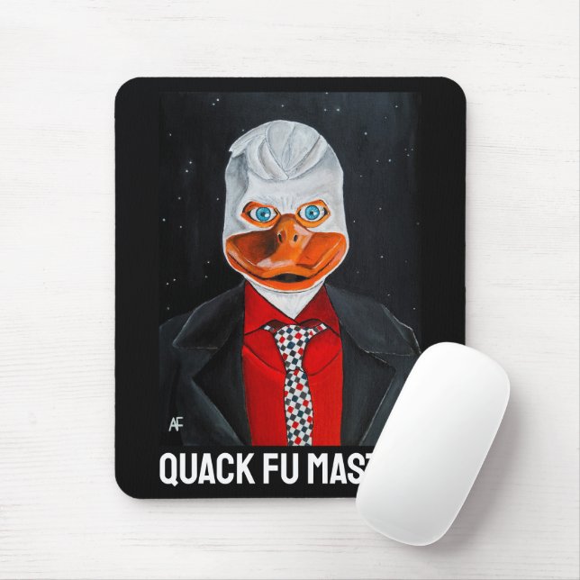 The Duck Painting by Alfred Fox Mouse Mat (With Mouse)