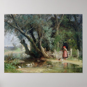 The Duck Pond Poster