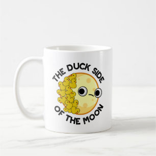 The Duck Side Of The Moon Funny Astronomy Pun  Coffee Mug