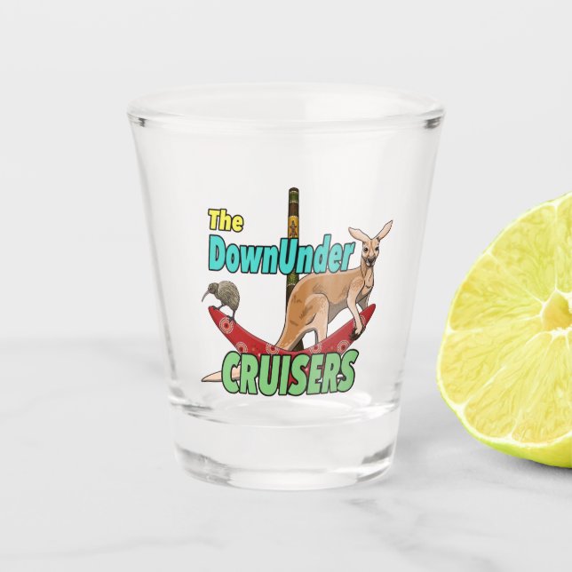 The DUCs Shot Glass (Front)