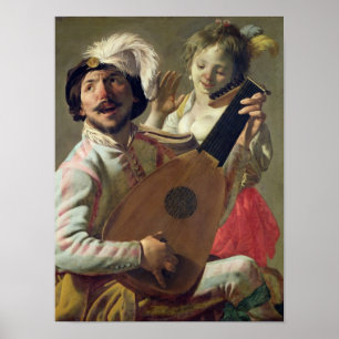 The Duet, 1628 Poster