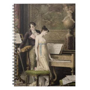 The Duet (mezzotint) Notebook