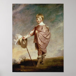 The Duke of Gloucester as a boy Poster