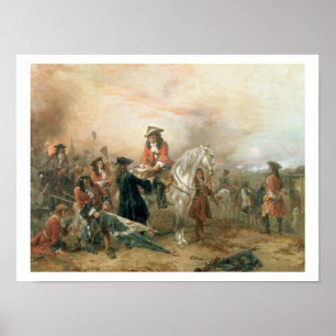 The Duke of Marlborough (1650-1722) signing the De Poster