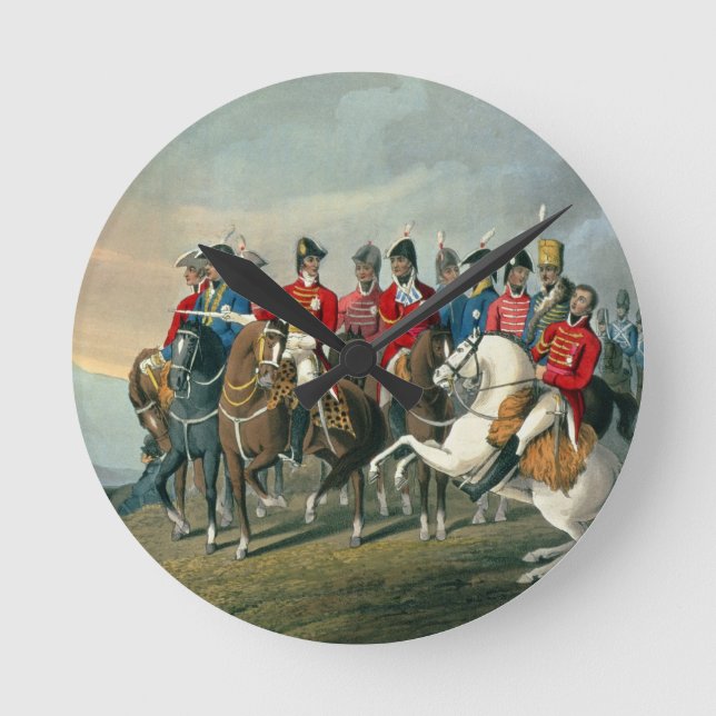 The Duke of Wellington and his Staff Crossing the Round Clock (Front)