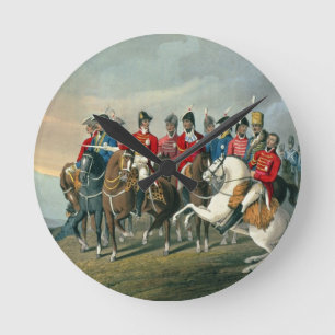 The Duke of Wellington and his Staff Crossing the Round Clock