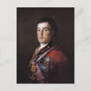 The Duke of Wellington by Francisco Goya Francisco Postcard