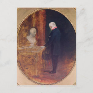 The Duke of Wellington  Studying Postcard