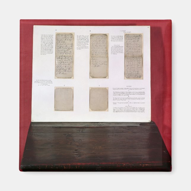 The Duke of Wellington's battle orders Magnet (Front)