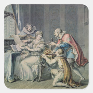 The Dukes of Northumberland And Suffolk Square Sticker