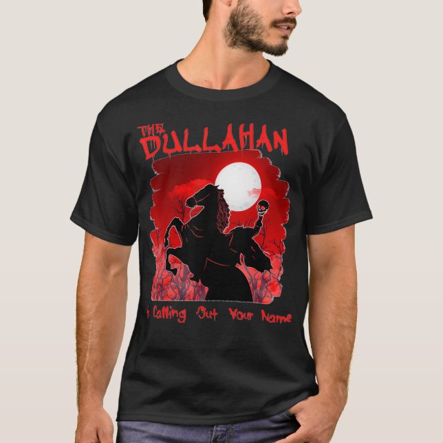 The Dullahan Horseman Celtic Mythology Lovers T-Shirt (Front)