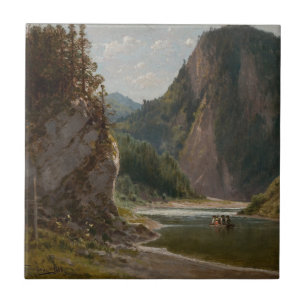 The Dunajec River in the Pieniny Mountains Tile