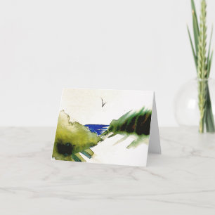 The Dunes Sympathy Card