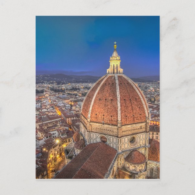 The Duomo in Florence, Italy Postcard (Front)