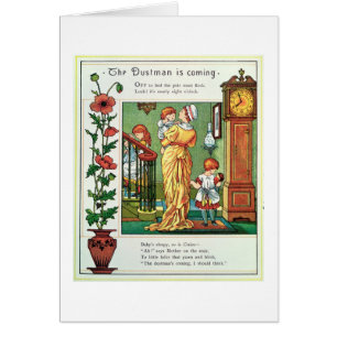 The Dustman is Coming (nursery rhyme illustration)