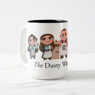 The Dusty Wheel Family: Two Tone Mug