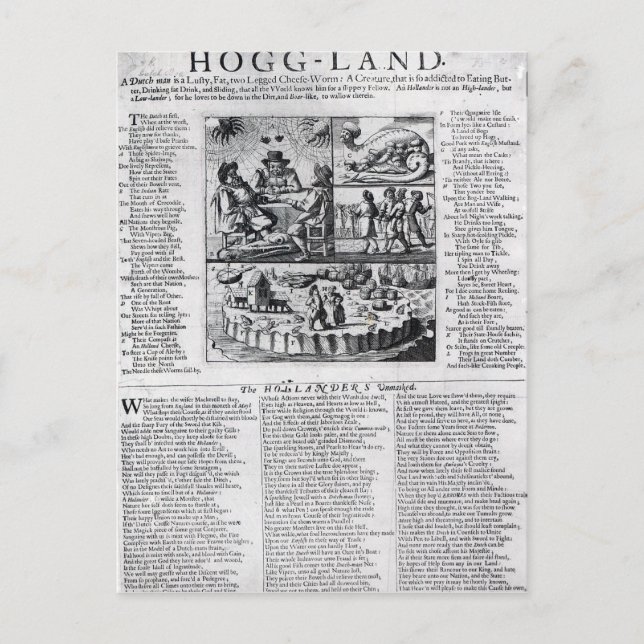 The Dutch Boare dissected Postcard (Front)