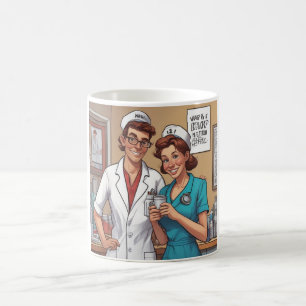 The Dynamic Duo: Nurse & Doctor Mug