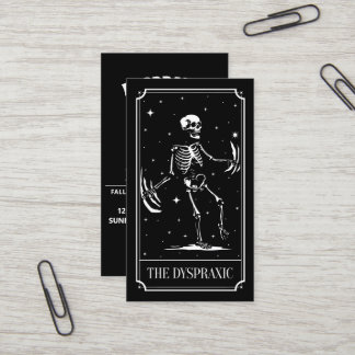 The Dyspraxic Tarot Card Awareness