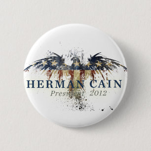 The Eagle 6 Cm Round Badge