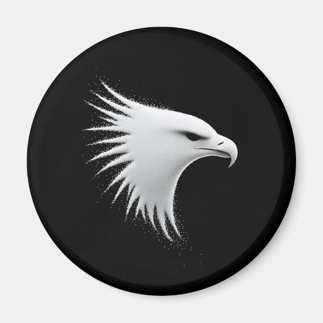 The Eagle - Abstract Wall Art Magnet (Front)
