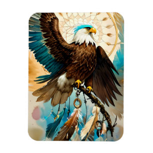 The Eagle Dreamcatcher Magnet