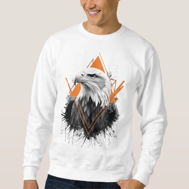 The Eagle Geometric Majesty Sweatshirt (Front)