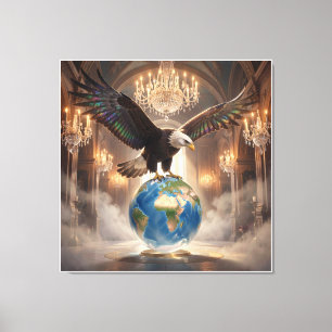 The Eagle Has Landed 0 Canvas Print