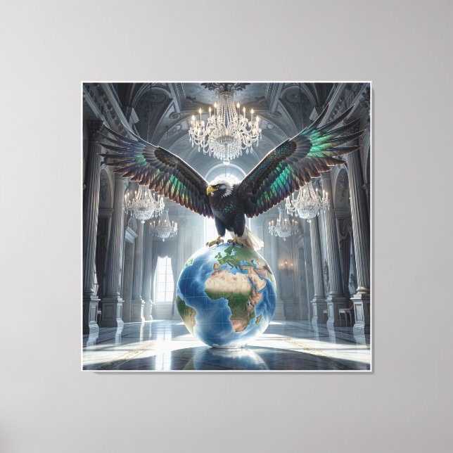 The Eagle Has Landed II Canvas Print (Front)