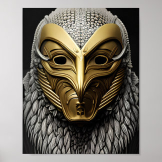 The Eagle Mask Acrylic Print