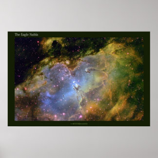 The Eagle Nebula a Distant View Poster