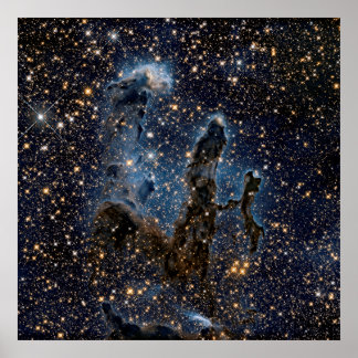 The Eagle Nebula aka The Pillars Of Creation Poster