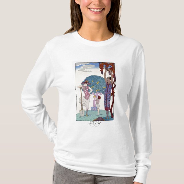 The Earth, 1925 (colour litho) T-Shirt (Front)