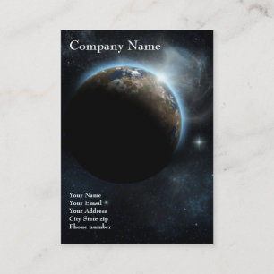 The Earth - 2012 Pocket Calendar Business Card