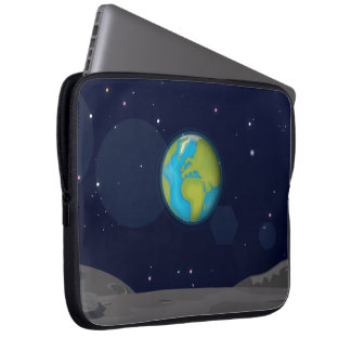 The Earth from the Moon Laptop Sleeve