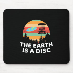 The Earth Is A Disc Golf Mouse Mat