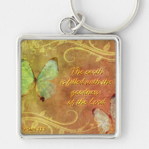 The earth is filled with..Keychain Key Ring