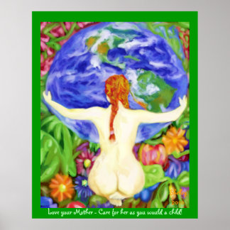 The Earth is my Mother Poster