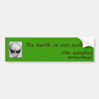 The Earth is our mother... Bumper Sticker
