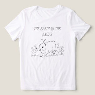 The Earth Is the Lord’s Christian Tri-Blend Shirt