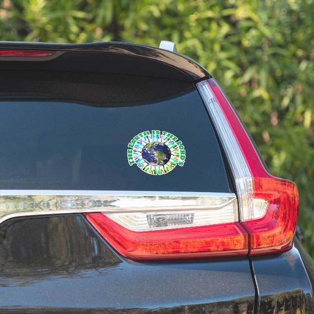 THE EARTH IS THE LORD'S Christian (Car Side)