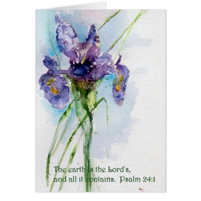 The earth is the Lord's   Psalm 24:1 (Front)