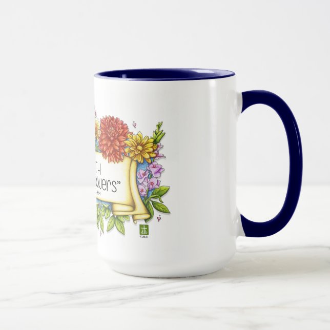 The Earth Laughs In Flowers 15oz Mug (Right)