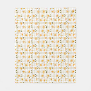 The Earth Laughs In Flowers Fleece Blanket