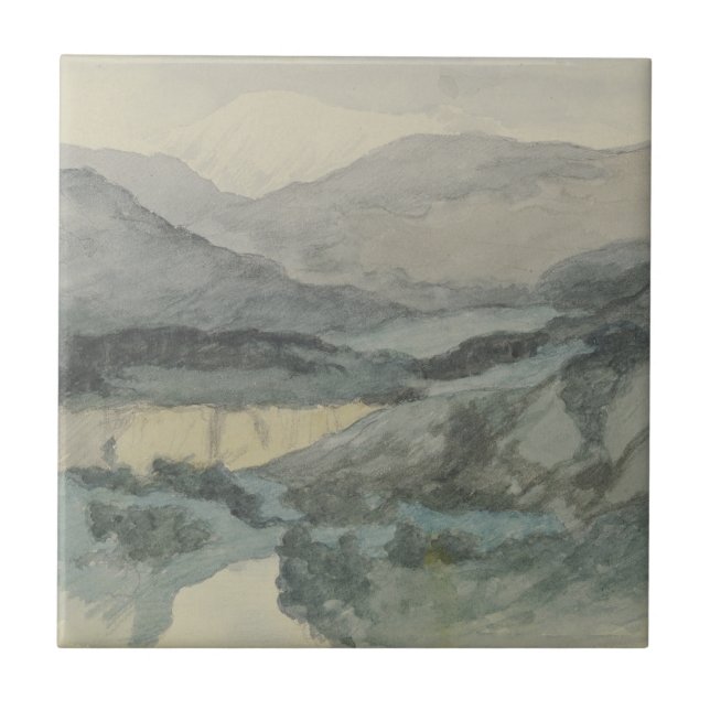 The Earth Pillars by the Schalderer Bach Tile (Front)